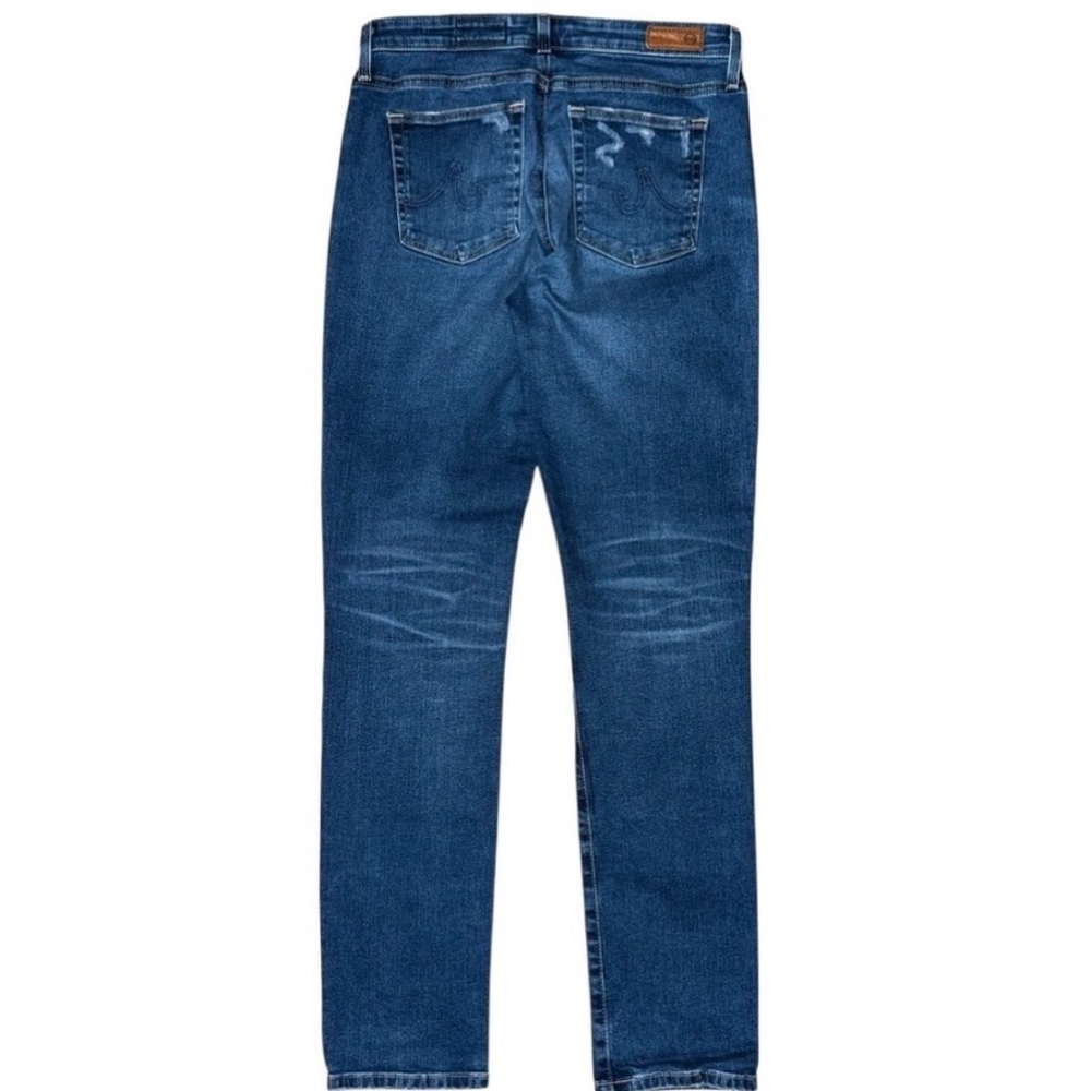 AG Prima Cigarette Leg Jeans 29x30 Mid Rise Slim Designer Denim - Picture 3 of 8